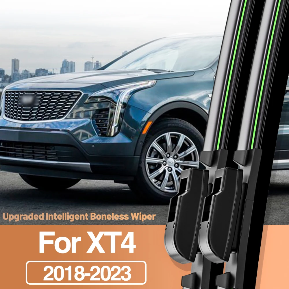 

2pcs For Cadillac XT4 2018-2023 Front Windshield Wiper Blades Windscreen Window Accessories 2019 2020 2021 2022
