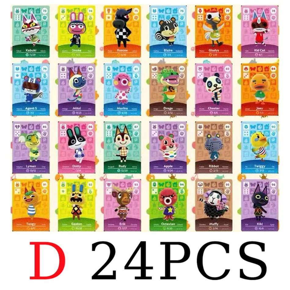 2025 New High Quality Animals Crossing Cards Game NFC Cards Animal Crossing New Horizons Amxxbo card children's gifts