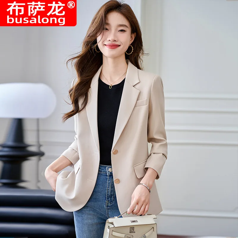 

Новый стильный модный костюм, повседневный женский профессиональный пиджак с длинными рукавами, официальная куртка, рабочая одежда1585