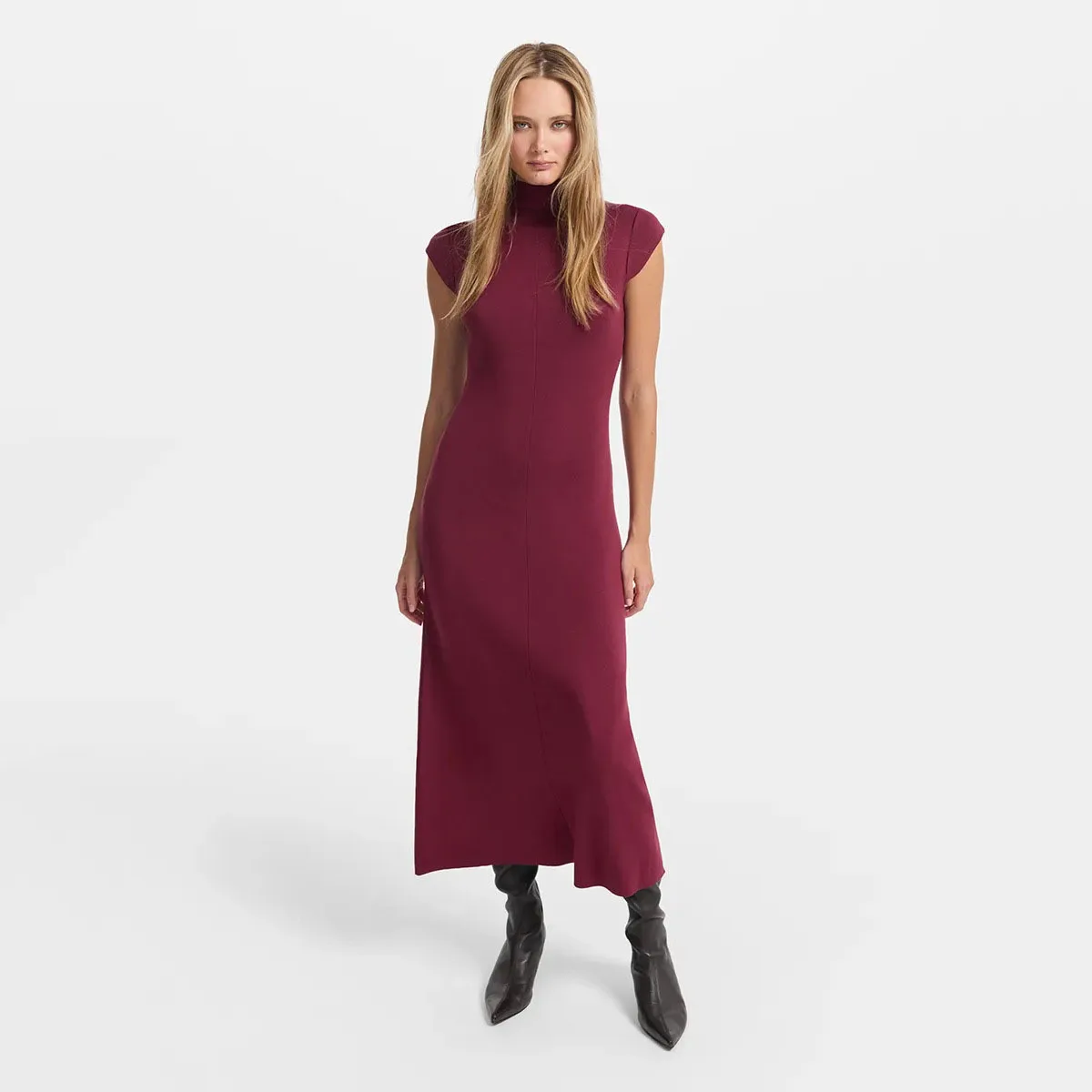 فستان KWTX أنيق منسوج أنيق موضة ربيع وصيف 2026 للحفلات والمكتب ملابس الشارع تصميم بسيط ومتطور #4