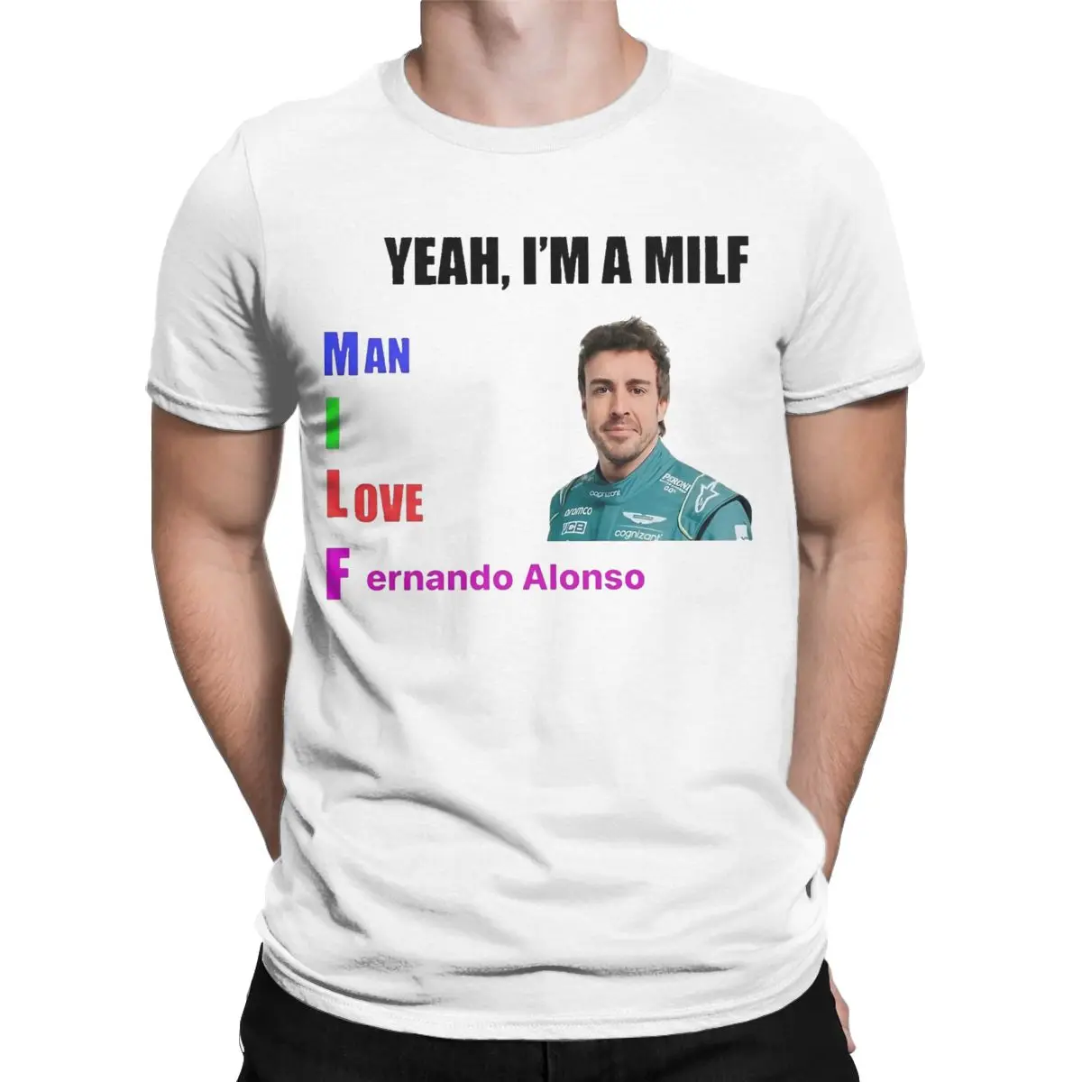 Man I Love Fernando Alonso Accessories Shirts Men Women Racing Unique 100% Cotton Unique Tees