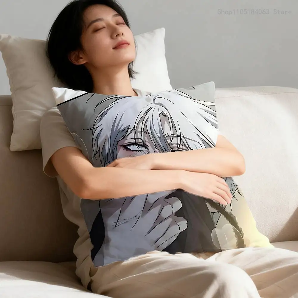 Siyoon D-Dreaming F-Freedom Pillow Case Print Polyester Fiber 40X40 cm Home Sofa Throw Cushion Cover Decoration