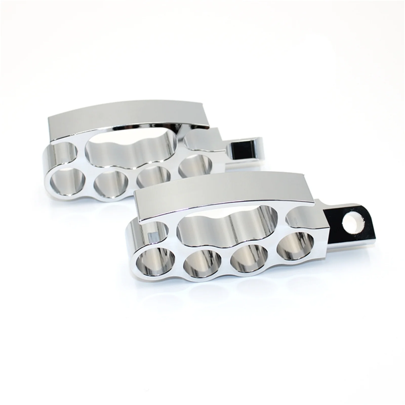 

2pcs Motorbike Foot Peg Knuckle Footrest Footpeg Pedal For Harley Davidson XL883 1200 X48 Dyna Sportster Touring Softail