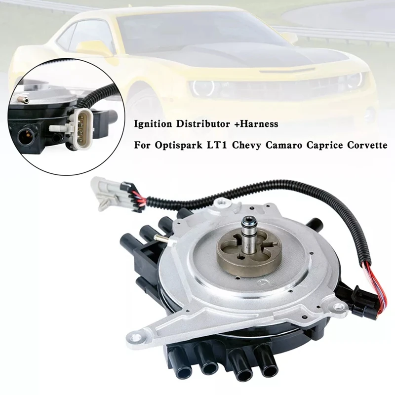 

Car Ignition Distributor With Harness KA-GM8381 For Optispark LT1 Chevy Camaro Caprice Corvette Car Accessories