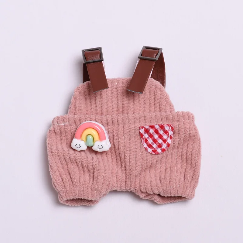 Urocze Mini Pluszowe Spodnie z Napiętką dla Lalek 17cm Labubu I II Idol Dolls, Ubranka na Imprezę, Akcesoria dla Koreańskich Kpop Exo