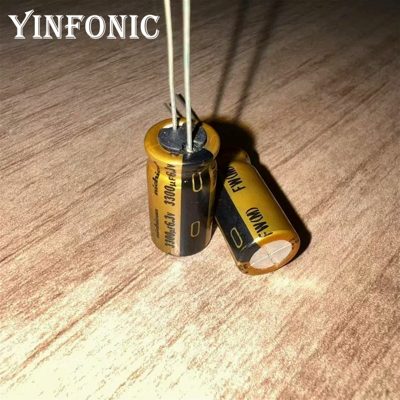5 Stück/20 Stück NICHICON 6,3 V3300 uF FW-Serie 10 x 20 mm 3300 uF/6,3 V HiFi-Audio-Aluminium-Elektrolytkondensator