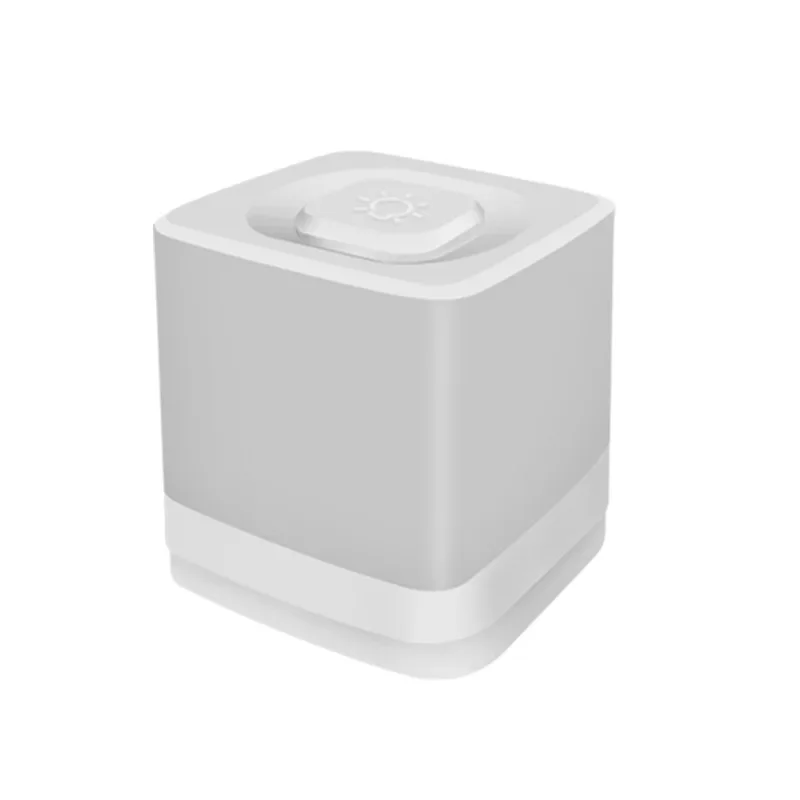 Xiaomi LED Night Light USB Rechargeable Magnetic Switchable Device Wall Lamp Portable Three Color Dimming Light Room Decoration