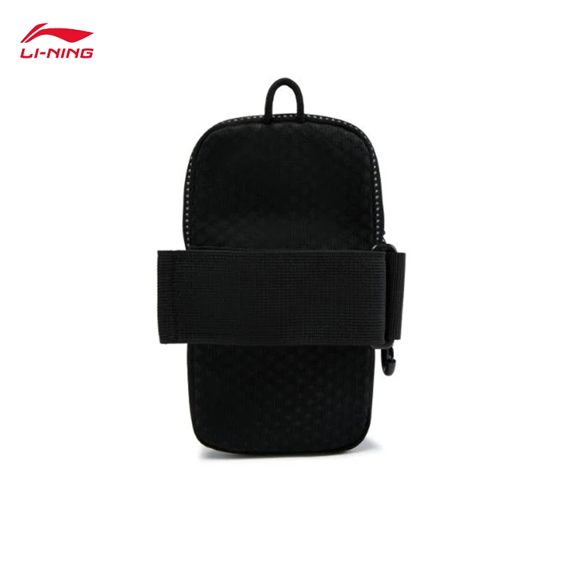 LI-NING Unisex Running Series Arm Bag Reflective Compact lightweight mobile phone bag sports arm bag ABDV087