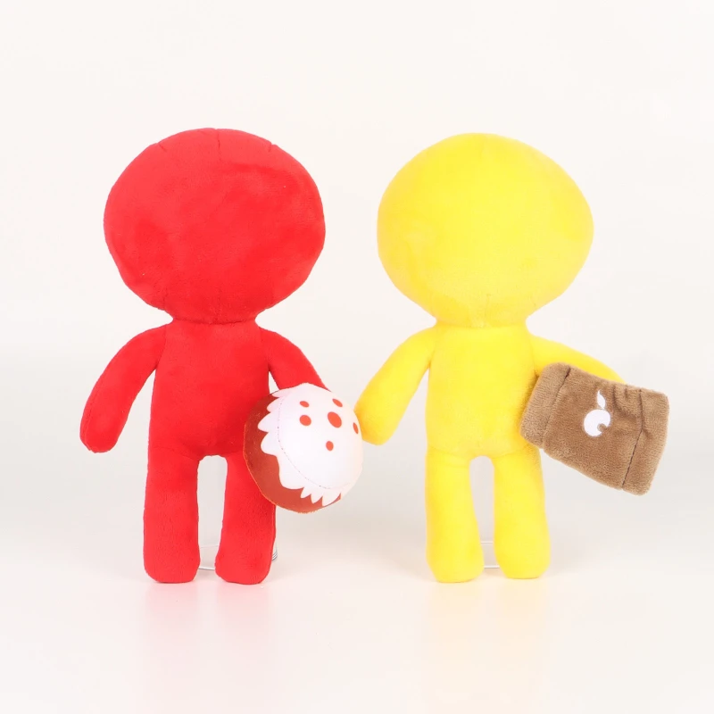 Peluche de 25 cm de Youtooz Alan Becker, Muñeco de Peluche de Dibujos Animados, Almohada de Peluche de Alan Becker Stickman, Regalos de Cumpleaños para Niños