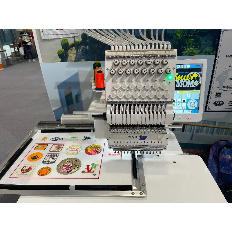 Customized 1 Head Patches Custom Embroidery Machine Multi-needle Embroidery Machine Suitable For A Home-based Startup Business