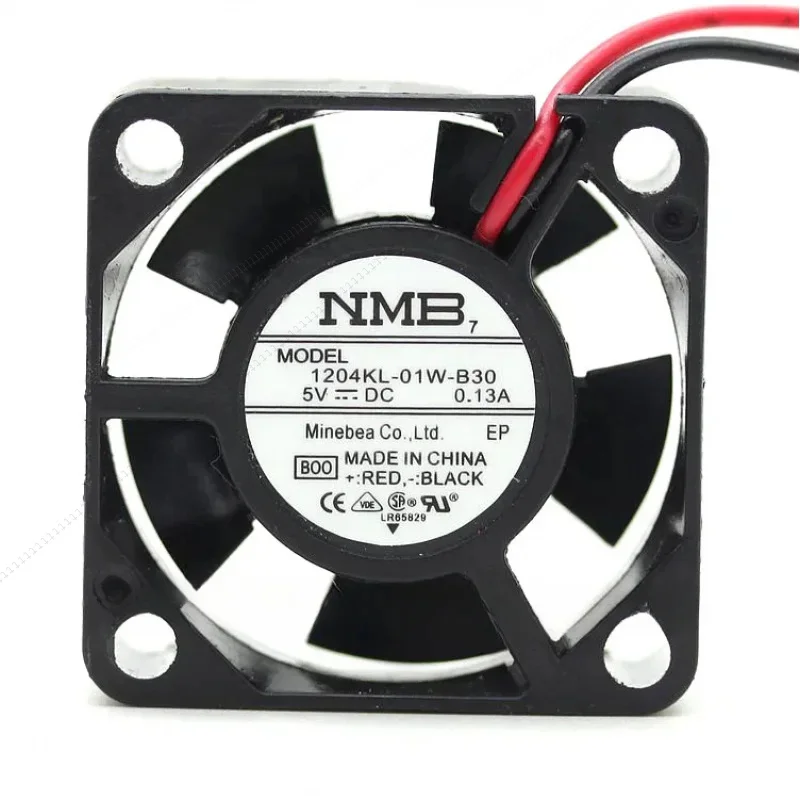 

W NEW NMB-MAT Minebea 1204KL-01W-B30 3010 3CM 5V 3CM Double Ball bearing cooling fan