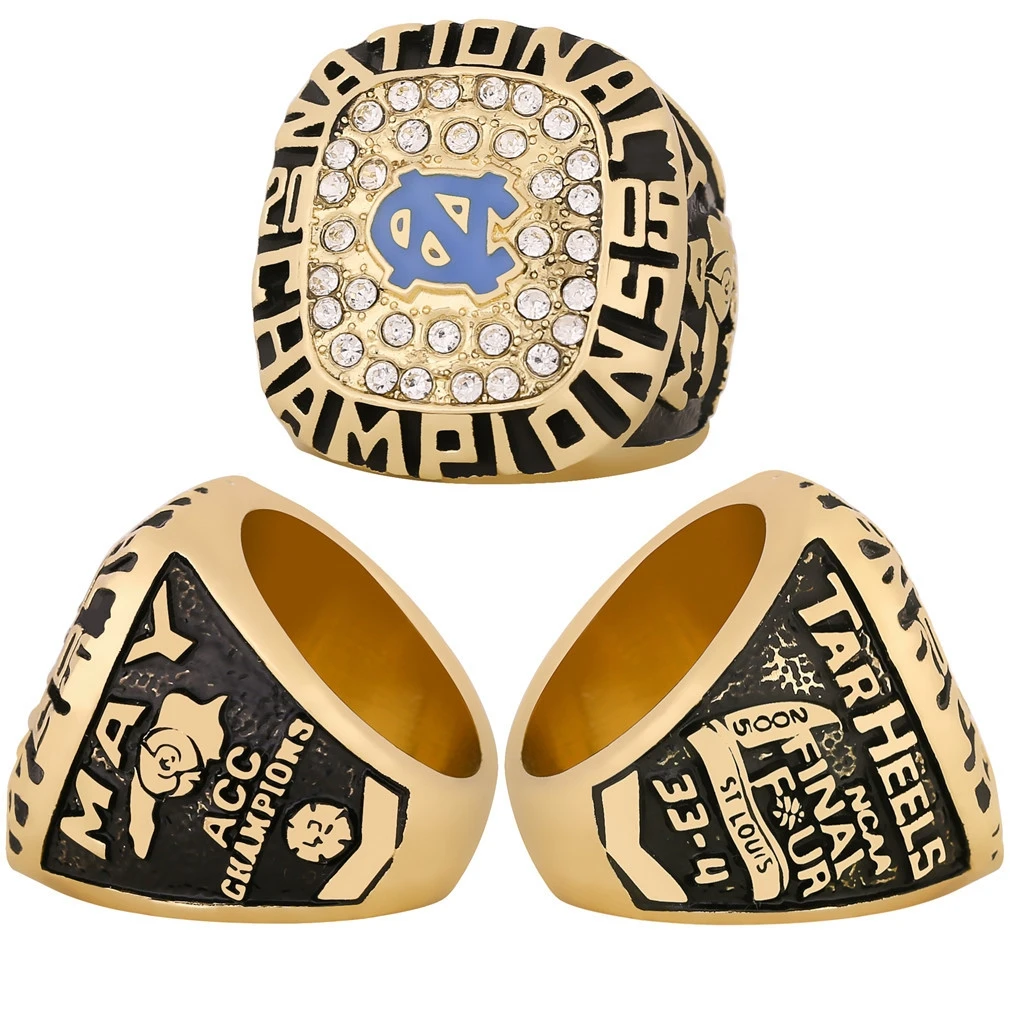 2017 ring Commemorative Ring Stainless Steel ring for boyfriend gift Champion accessories for University Basketball fans gift