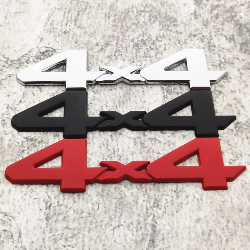 

High-quality Car Modification Metal 3D Stereoscopic Car Stickers Off-road 4X4 Body Decoration Scratch Shielding Automotive Parts