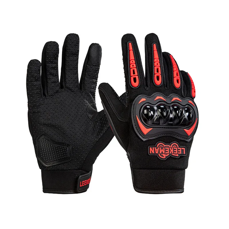 

Fashion Motorcycle Riding Gloves Men Non-slip Padded Men's Motocross Racing Gloves Outdoor MTB Bike Sports Cycling Glove Protect