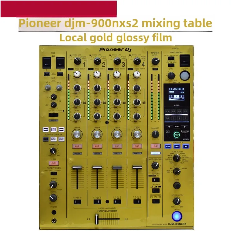 Pioneer DJM900NXS2 Mixer Self-adhesive Film (! Self Adhesive Film, Machine Not Included, Do Not Purchase Without Machine)