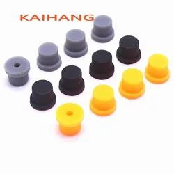 10PCS 8x8mm Silicone switch cap Tact Switch cap 6x6 series switches cap Soft rubber knob circular hole inner hole aperture 2.5MM