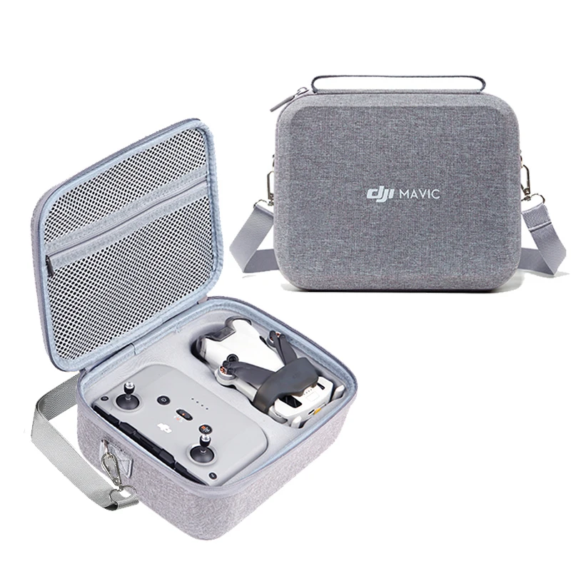 2024 Protective Mini 3 Carrying Case Shockproof Cover Shell Shoulder Bag Box for DJI Mini 4 Pro Drone Remote Battery Accessories