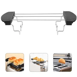 Toaster Grill Rack Toaster Toast Brot Erwärmung Sandwich Halter Kühlung Grill Scheibe Käfig Gitter BBQ Luft Friteuse Zubehör Kochen