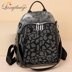 Genuine Brand Women Backpack High Quality Anti-theft Bagpack Teenagers Girls Fashion School Bag Casual Lides Shoulder Bags Sac