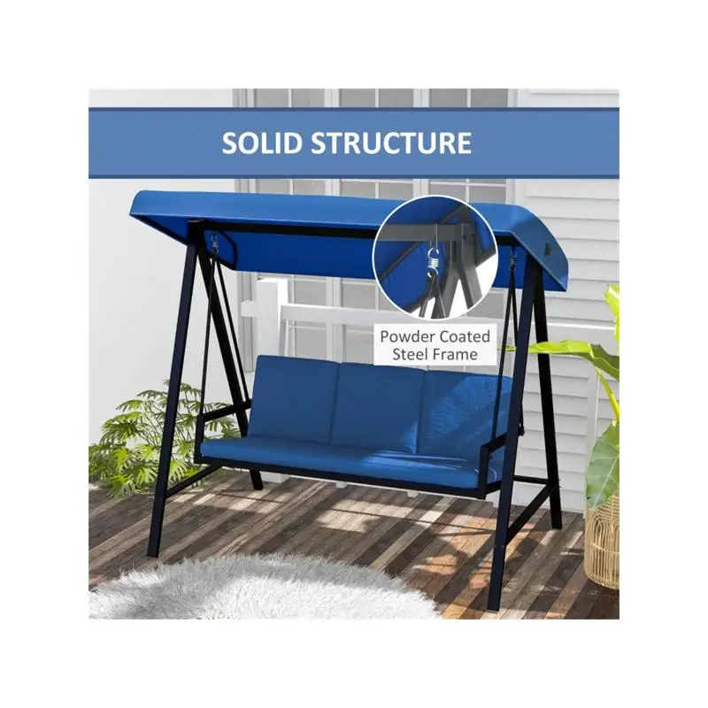 Kursi Ayun Teras Luar Ruangan dengan Bantal untuk Relaksasi dan Kenyamanan, Ideal untuk Penggunaan di Taman dan Halaman Belakang