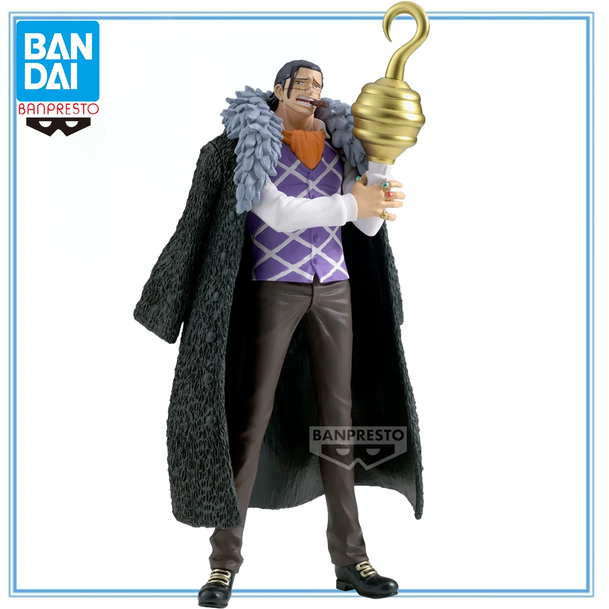 

100% Original in Stock Bandai Spirits BANPRESTO The Grandline Series - Extra One Piece Sir Crocodile Anime Figure Model Toys