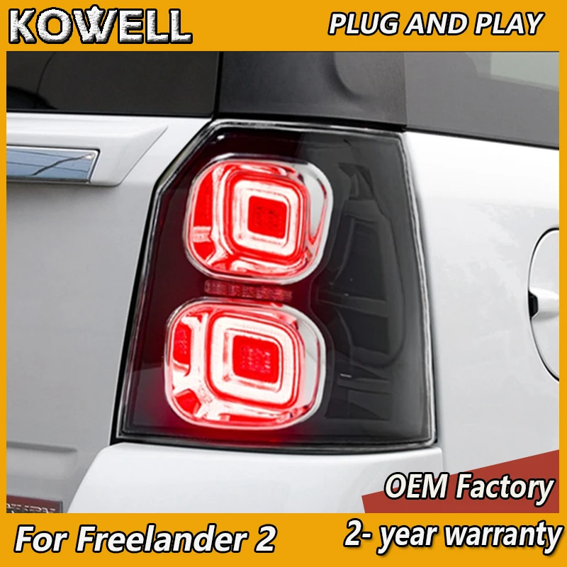 Car Styling for Land Rover Freelander 2 Tail Light 2007-2015 Freelander 2 Taillight DRL+Brake+Turn Signal+Reversing+Fog