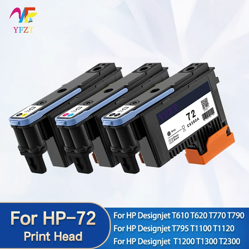 

Печатающая головка HP 72 HP72 C9380A C9383A C9384A Печатающая головка для принтера HP T770 T790 T795 T1120 T1200 T1300 T620 T610 T1100 T2300