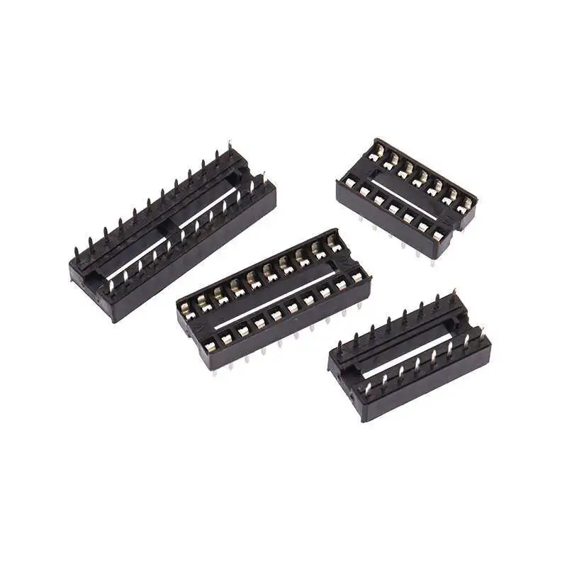 10 Stück IC-Sockel Integrierter Block Direktanschluss DIP Mikrocontroller-Chip-Basis 6/8/14/16/18/20/24/28/40 Pin – Detail 3