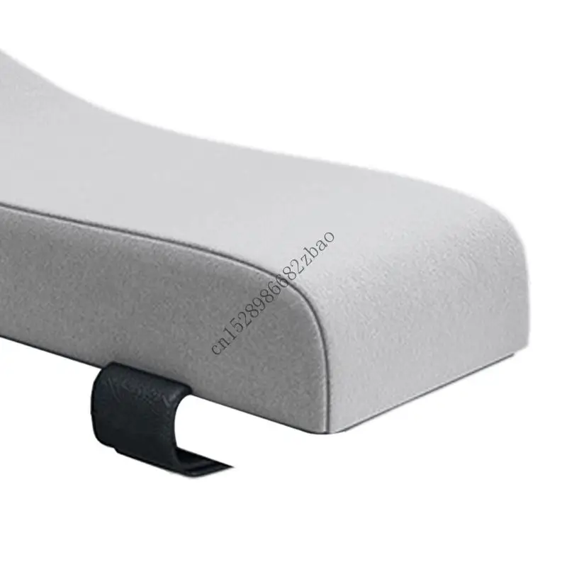 h7ea 2 조각 세트 인체 공학적 메모리 폼 엘보우 휴식 쿠션 컴퓨터 게임 사무실 의자 무기를위한 분리 가능한 세척 가능한 덮개