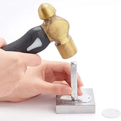 Metal Stamps for Jewelry Making, Punch Stamps, Leather Wood, Leather, DIY, Beginners and Professionals, 6mm, 1/4