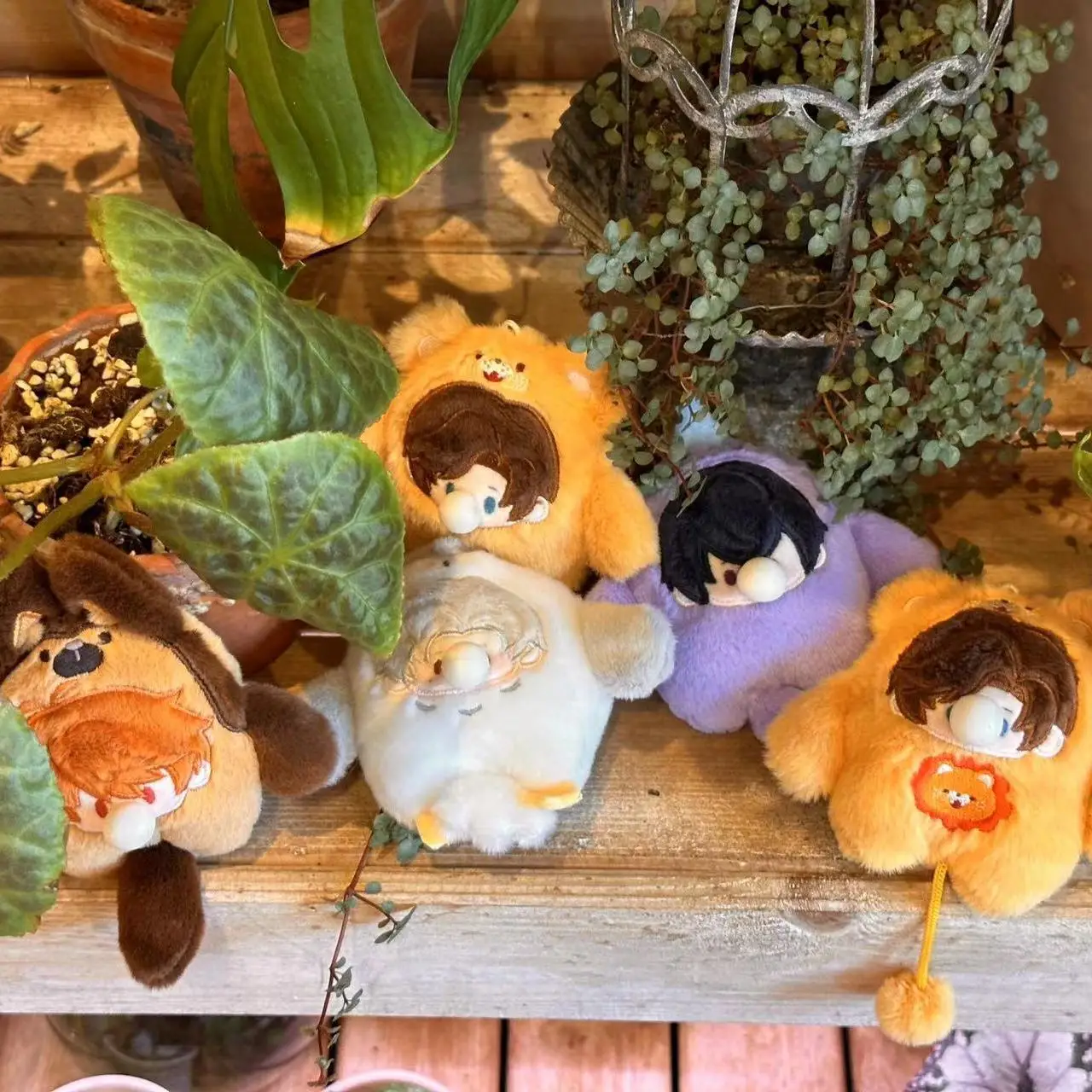 

Anime Tears of Themis Luke Pearce Marius von Hagen Luke Pearce Cosplay Cartoon Cute Cotton Doll Blow Bubbles Birthday Gift 10CM