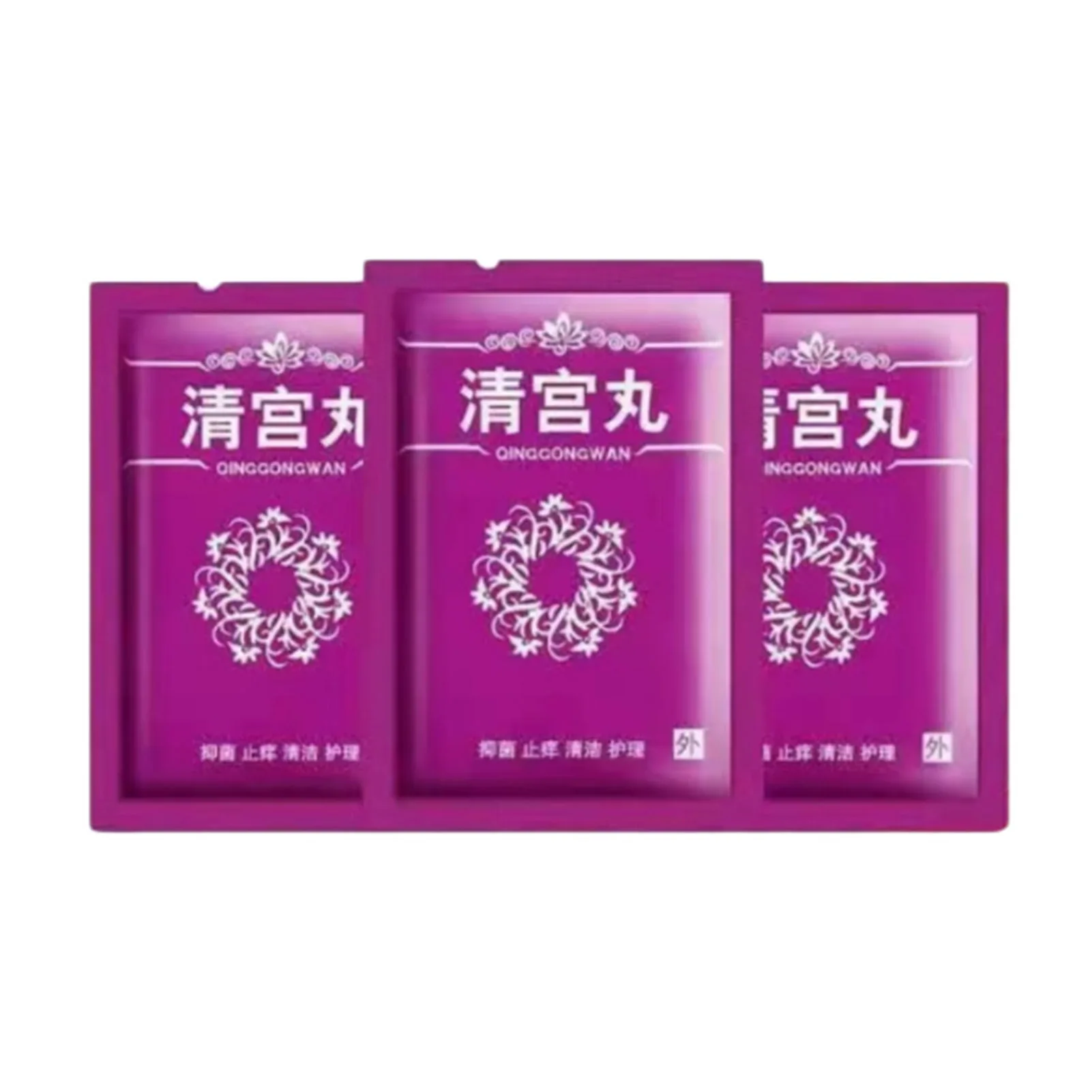 Chinese Herbal Tampon for Women Plant Extract Vaginal Itching Treatment for Abnormal Vaginal Discharge