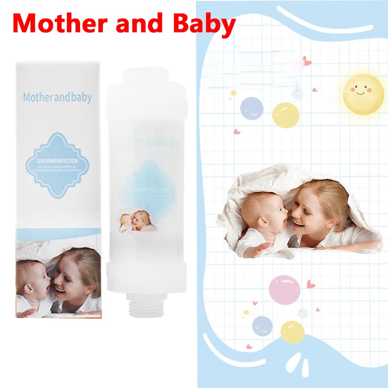 Filter für Dusche, duftender Duschkopf, Wasserenthärter, verbessert die Haarhautentfernung, Duschreiniger, Badezimmerzubehör