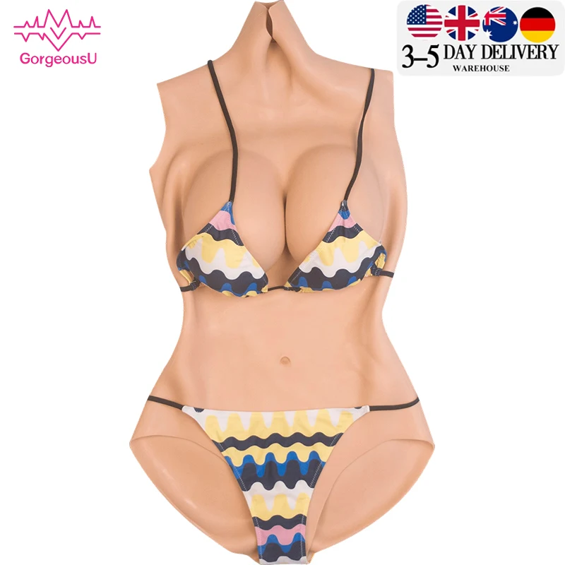 

Силиконовое боди с искусственной грудью, искусственная грудь, мужское нижнее белье с искусственной киской, костюмы трансвестита, трансвестит, косплей