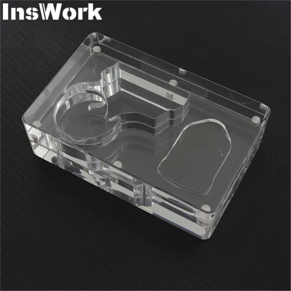 GoBiggeR Fidget Toys Storage Box For ACEdc Zoom Push Slider Acrylic Display Stand Transparent Case For EDC Collection