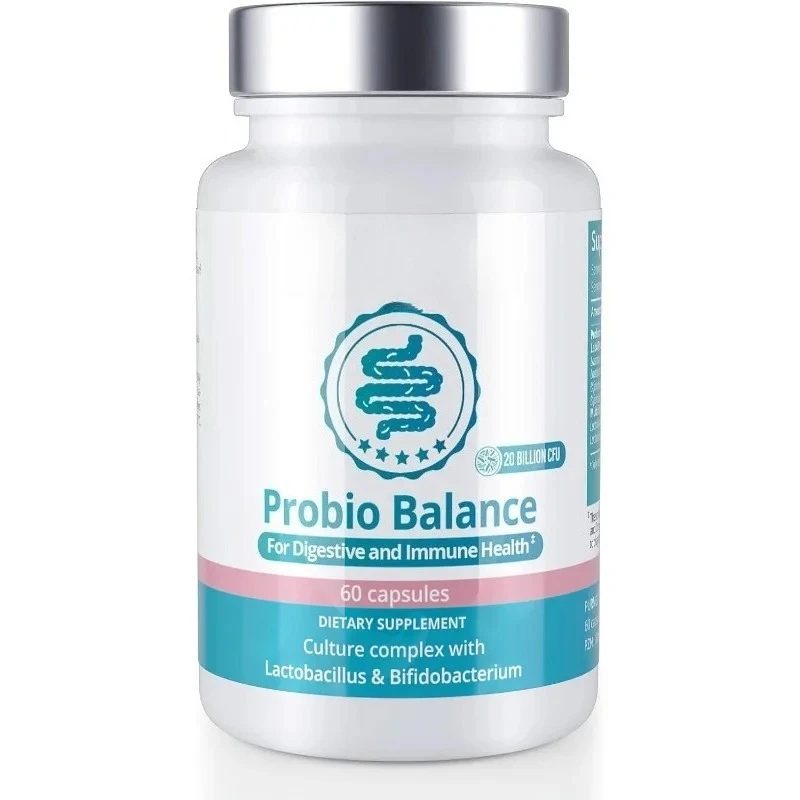 IBS Probiotics Immune, Digestive, and Gut Health Support -20 Billion CFU of Probiotics per Day -60 Capsules