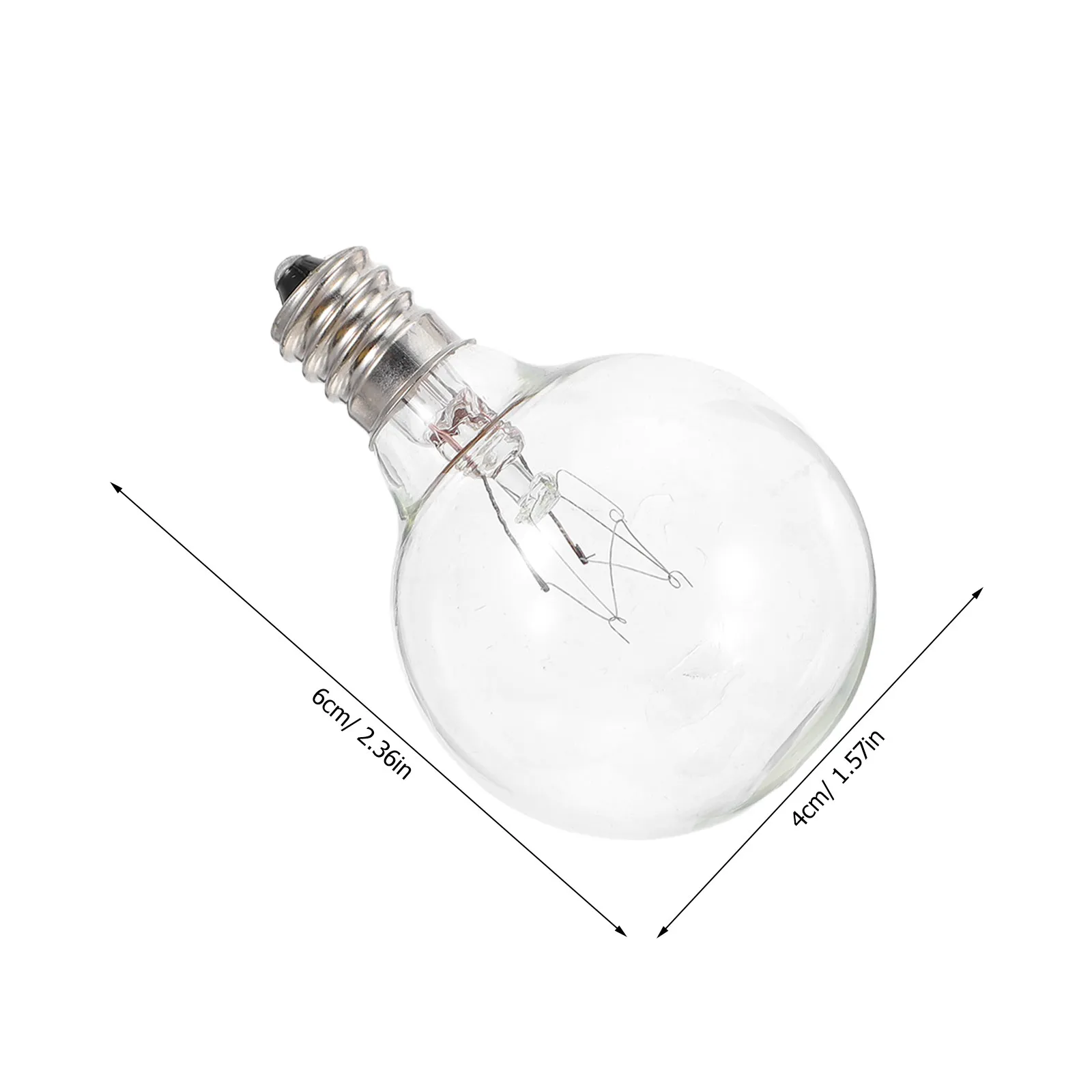 Immagine 5: 10 Pezzi Lampadine Riscaldanti E12 7W Giallo Caldo 2200K per Scioglitore di Cera, Ricambio per Apparecchio Aromaterapia