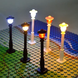 City LED Light Wire Building Blocks USB Lamp DIY Street Light City Electric Decorate 1X1 Moc High-Tech Bricks Compatible Leduo