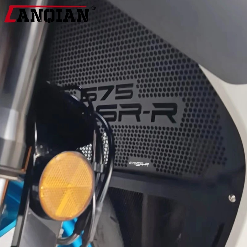 

2025 2026 For CFMOTO 675SR-R SRR 675SR SR675 675SR R 2024 Aluminium Motorcycle Radiator Grill Guard Cover Cooling Protection