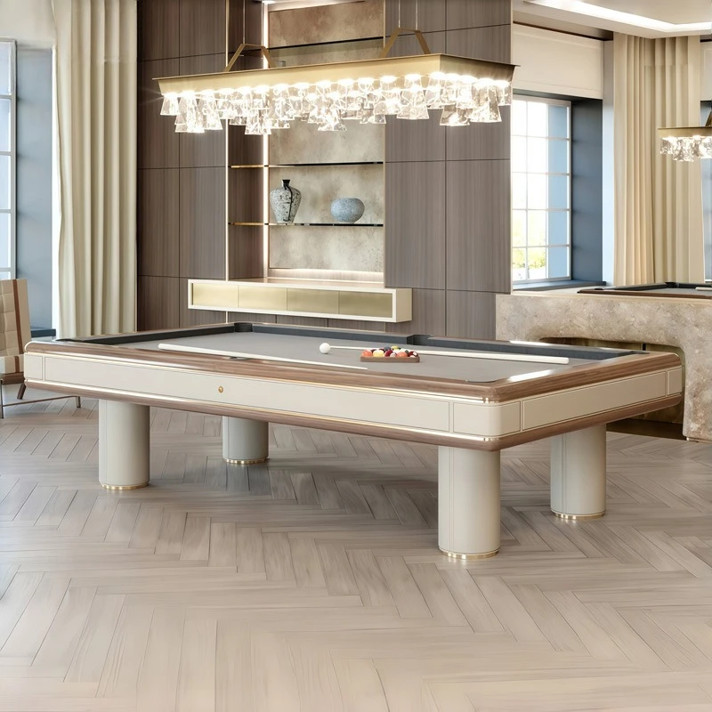 

High-end pool table household American black eight fancy nine-ball pool table