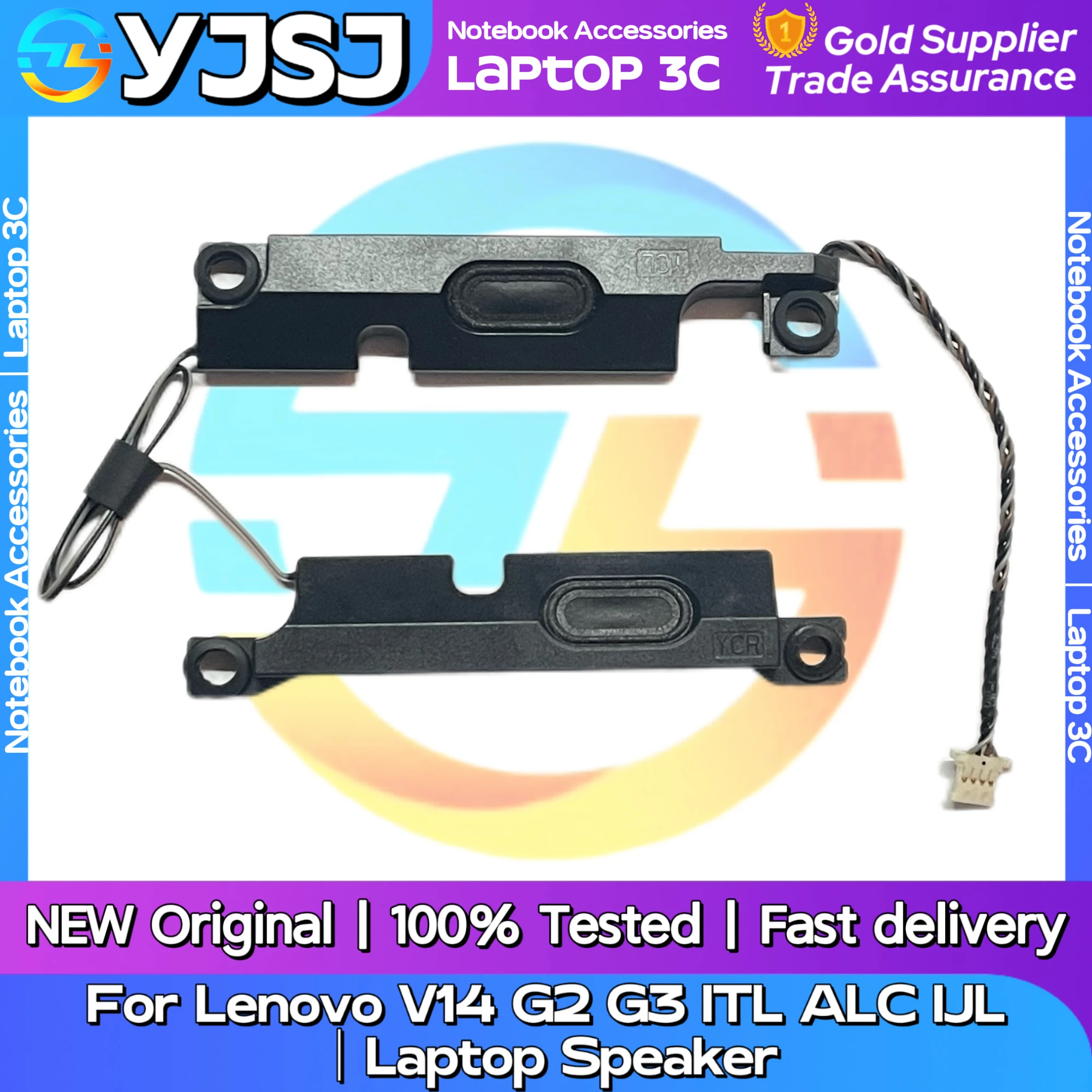 

New Original Laptop Notebook Audio Speaker For Lenovo V14 G2 G3 ITL ALC IJL built-in left and right speaker