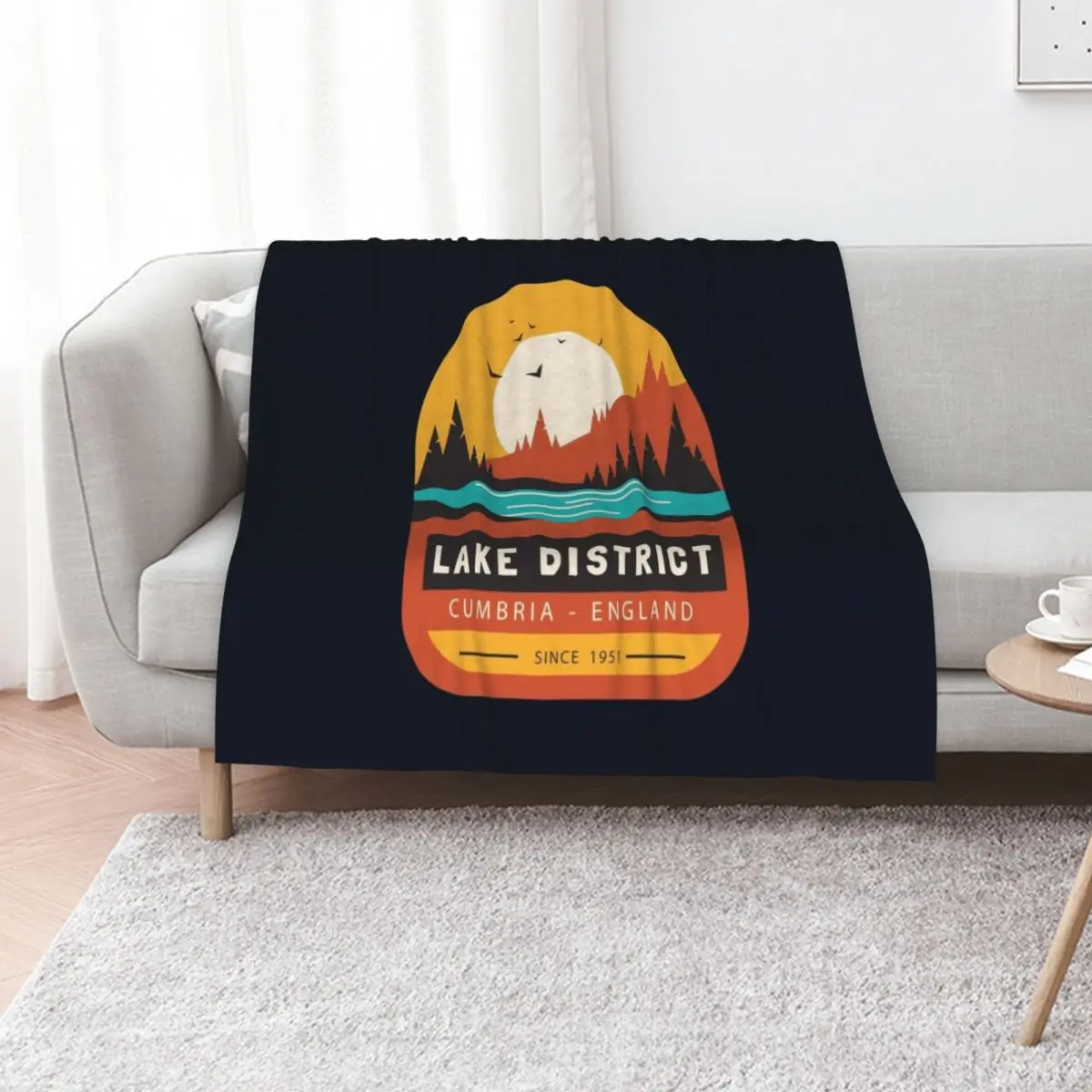 The Lake District - Cumbria England Throw Blanket Decorative Sofas Summer Beddings Giant Sofa bed plaid Large Tourist Blankets