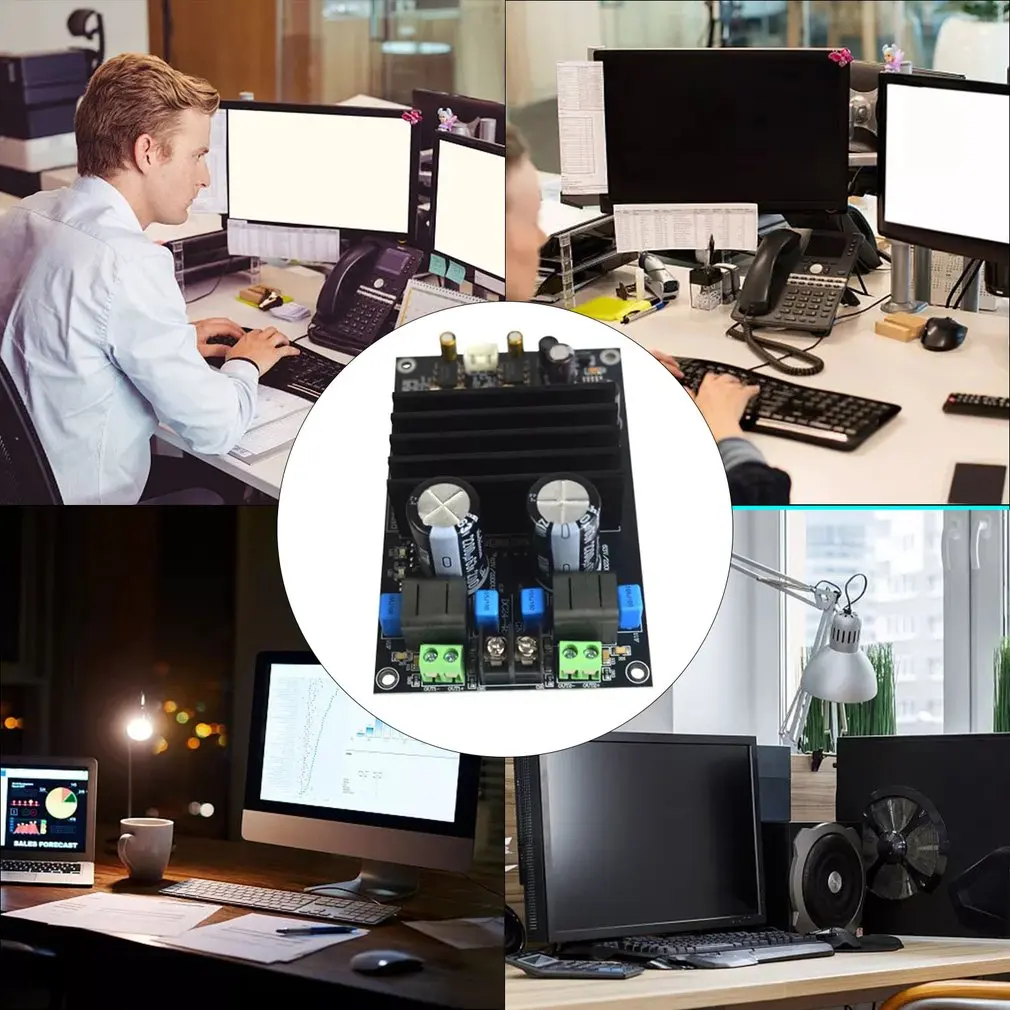 Hot TPA3255 Amplifier Board 2.0 Digital Amplifier Board DC24-48v Strong Power 300W Class D Digital Display Board Dropshipping