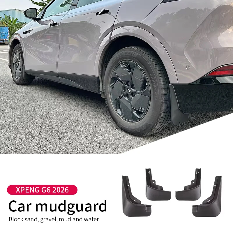 

Car mudguard Car Fender Front Rear Wheel Mud Flaps Splash Guards Spoiler Car Fit Body Modification Accessories For Xpeng G6 2026
