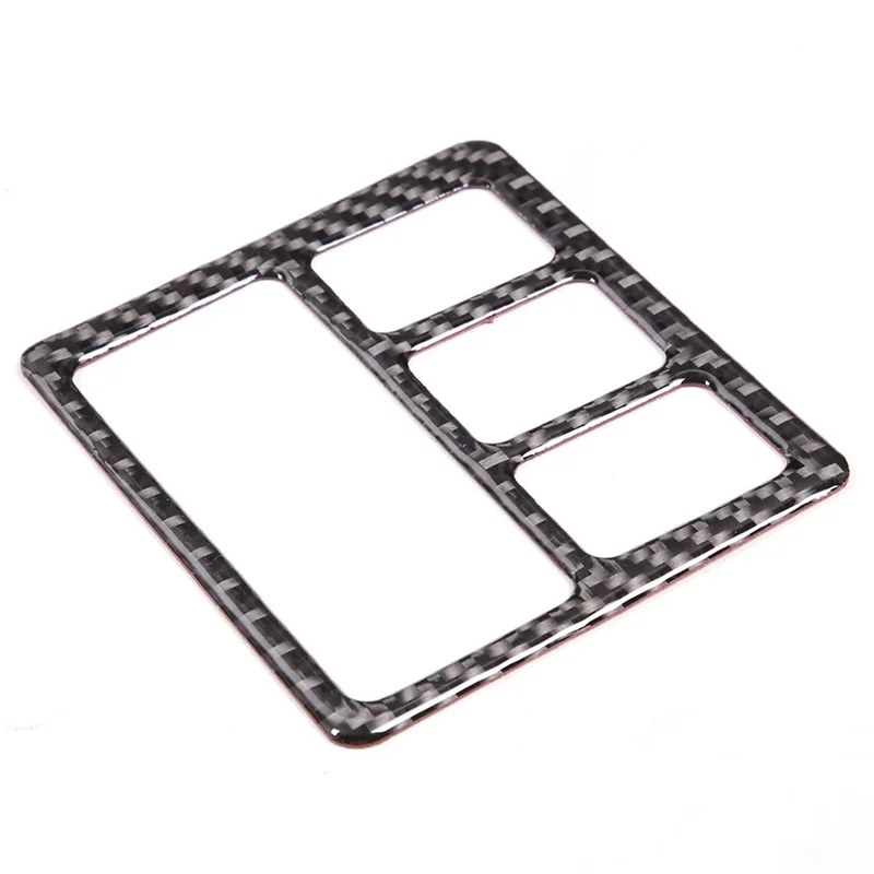 

For Toyota 2007-2013 LHD Soft Carbon Fiber Car Center Console Tow Haul Switch Trim Sticker Interior Spare Parts