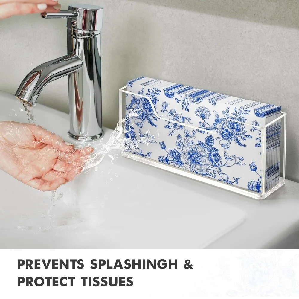 

Водонепроницаемый акриловый держатель для салфеток, декор стола, вертикальный органайзер для хранения салфеток, прозрачная коробка для салфеток, ужин