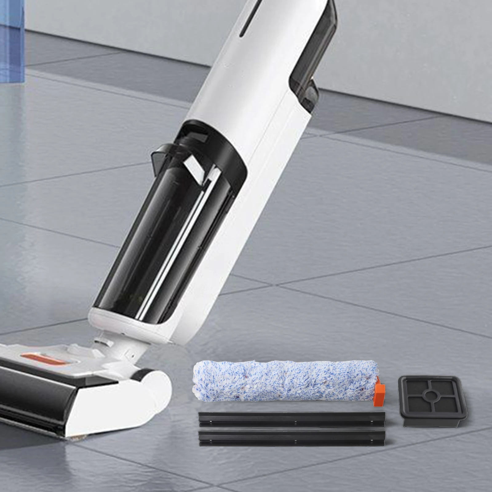 

Фильтрующая ткань для швабры, резиновый скребок, комплект для ILIFE, W90, запасные части для беспроводного пылесоса, аксессуары, расходные материалы для робота-чистки