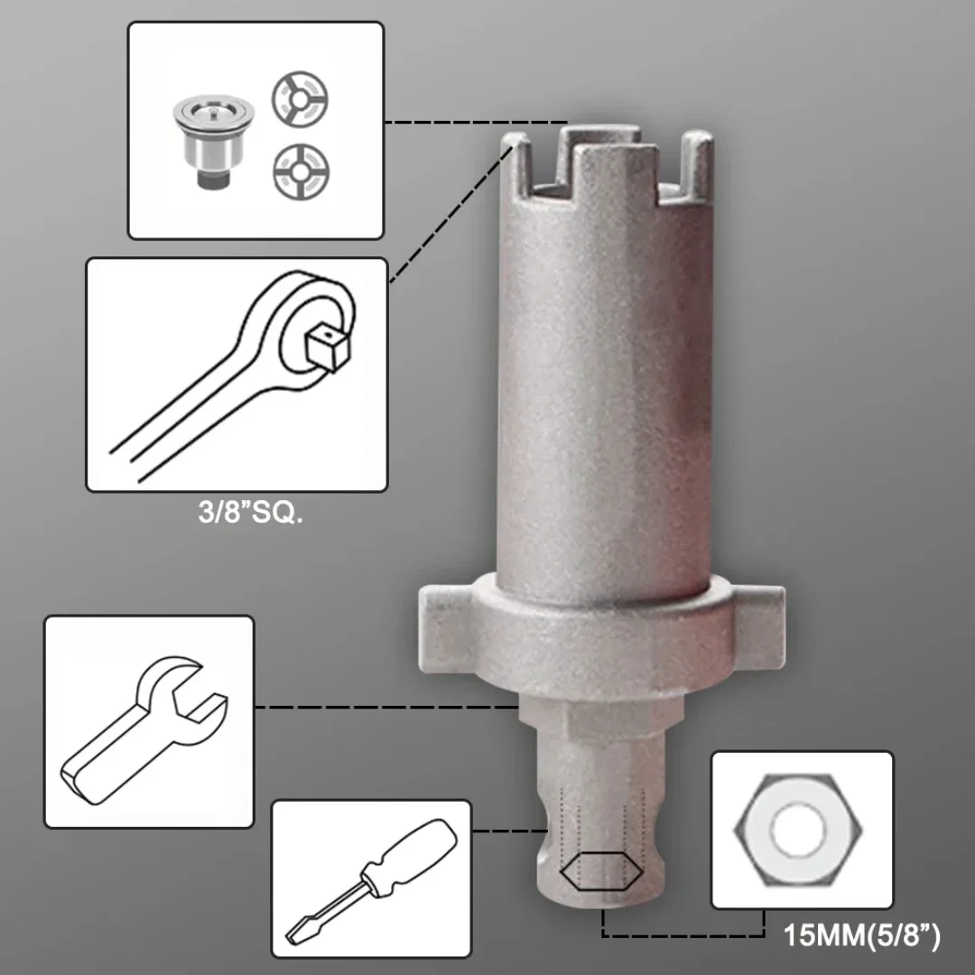 Zestaw kluczy do kranów i zlew – Home Bathroom Repair recenzja i cena