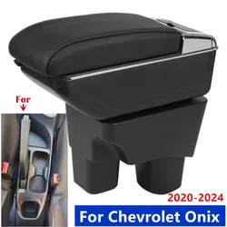 For Chevrolet Onix Armrest Box For Chevrolet Onix 2020-2024 Car Armrest Storage Box Interior Dedicated Retrofit Car Accessories