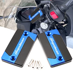 For HAYABUSA GSX1300R GSX 1300R GSXR 1300 Hayabusa 2008-2020 Motorcycle CNC Brake Fluid Cylinder Reservoir Cover Cap Accessories